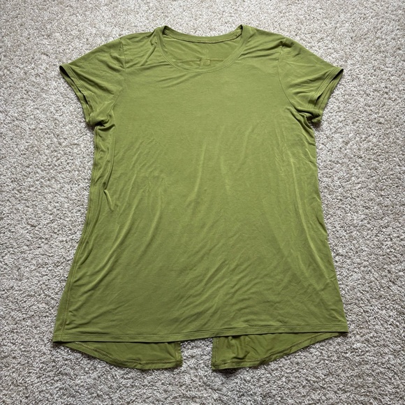Lululemon Modal Open Up Tie Back T-Shirt - Picture 1 of 4